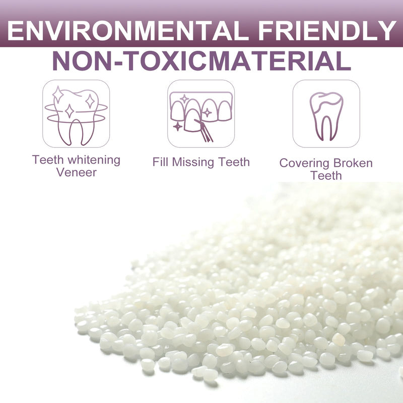 [Australia] - Tooth Repair kitÔºåTeeth Repair Kit for Filling The Missing Broken Tooth and Gaps-Moldable Fake Teeth and Thermal Beads Temporary Replacement Kit-L002 