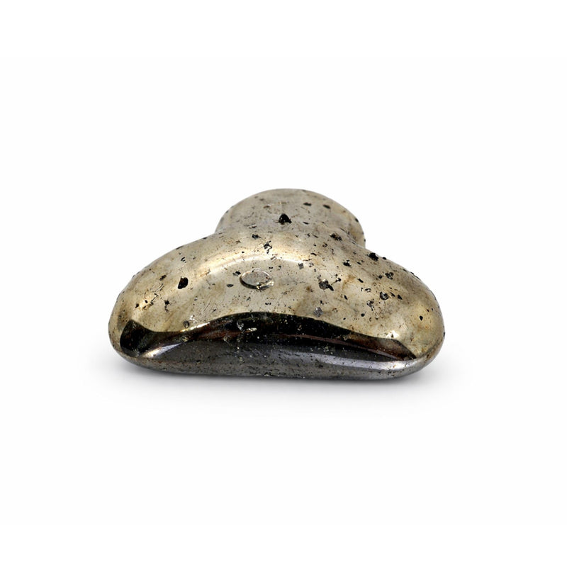 Pyrite Crystal Cloud – Natural Peruvian Palm Stone for Abundance & Protection – Hand Carved Pyrite Stone for Feng Shui & Meditation – High Shine Golden Healing Crystal from Peru (6 to 7 oz) 6 to 7 oz