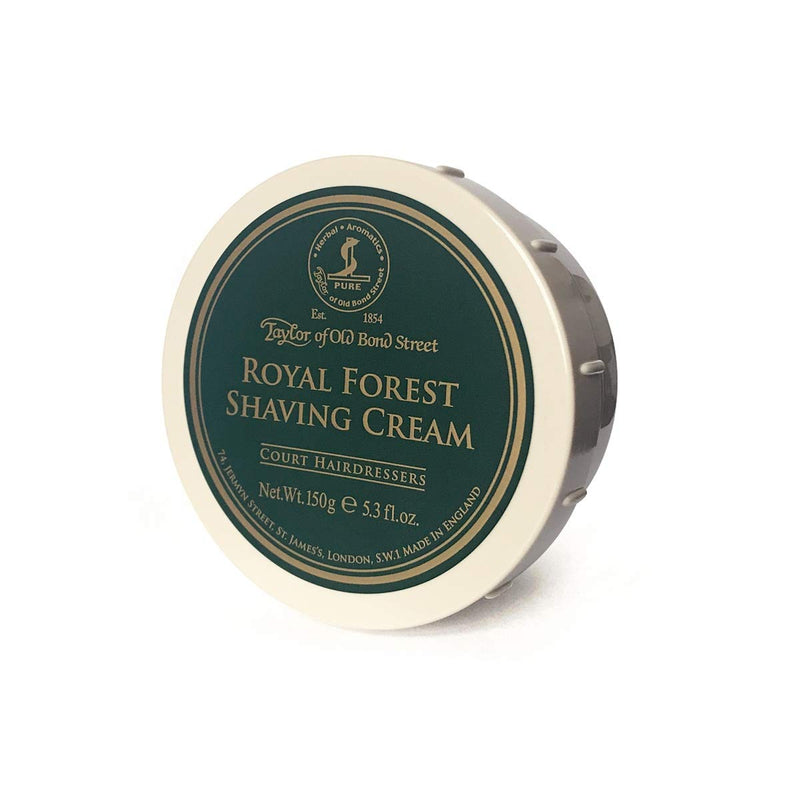 [Australia] - Taylor of Old Bond Street Shave Cream Royal Forest 150 ml 1 piece (pack of 1) 
