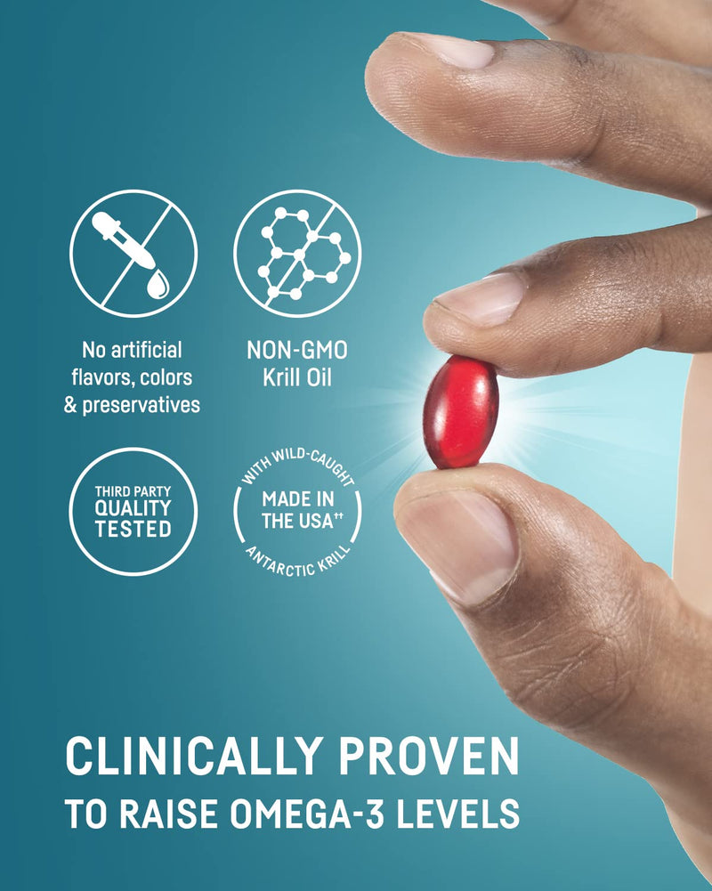 [Australia] - Kori Krill Oil Omega-3 400mg, 270 Mini Softgels | Multi-Benefit Omega-3 Supplement | Superior Absorption vs Fish Oil, Easy to Swallow 270 Count (Pack of 1) 
