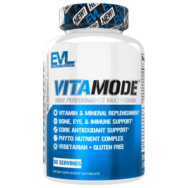 Evlution Men's Multivitamin and Mushroom Complex Supplements Nutrition Daily Multivitamin with Essential Minerals and Phytonutrient Complex Plus Nootropic Lions Mane Mushroom Supplement Capsules