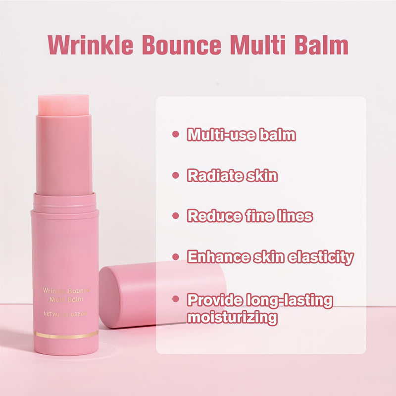 2PCS Wrinkle Multi Collagen Wand,Pure Collagen Wand,Collagen Wand Stick - Anti-Wrinkle Multi Balm & Moisturizer,Pure Collagen Stick for Face,Eye,Neck Wrinkles,All-in-One Moisturizing Collagen Balm 2