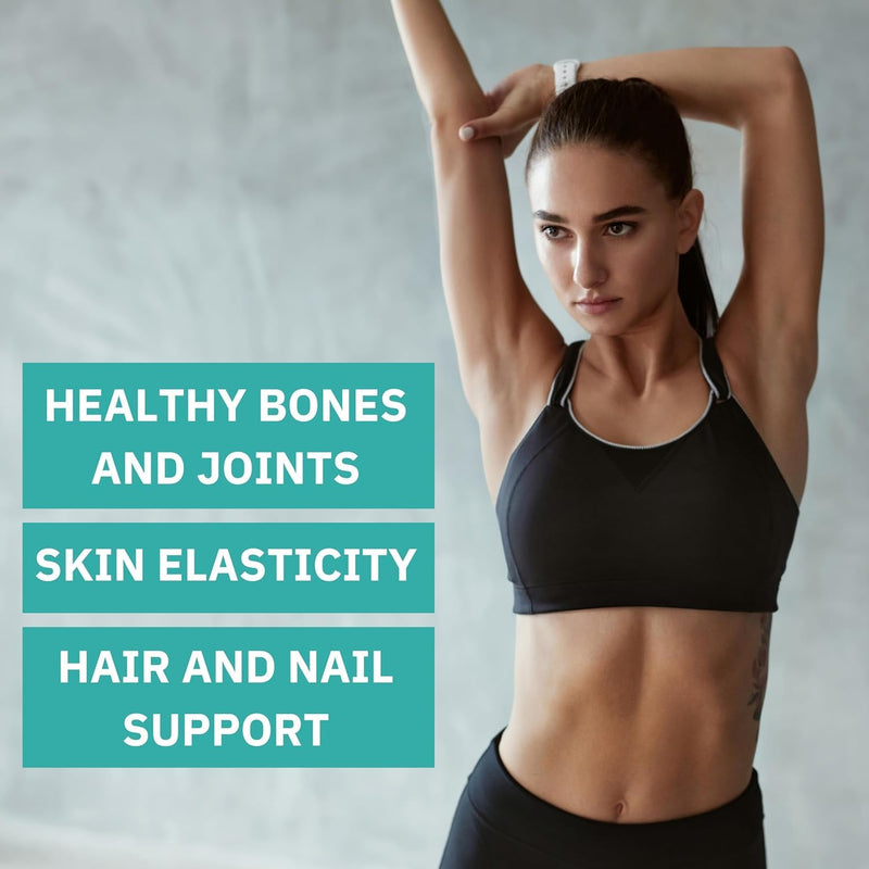 Premium Multi Collagen Peptides Capsules 1800mg - Types I, II, III, V, X To Support Skin, Hair, Nails - Helps Bones, Joints, Muscles, & Digestive Health* Hydrolyzed Collagen Supplement 90 Capsules