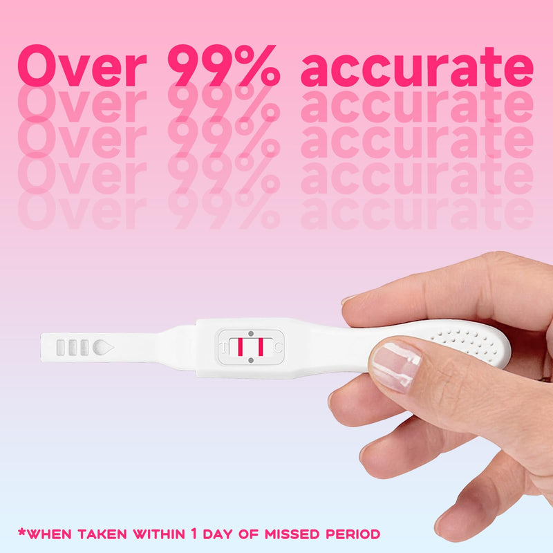 Early Detection Pregnancy Tests, 5 Count HCG Tests for Home Use, Midstream Early Detection Test, Accurate Fast Results Testing Kit