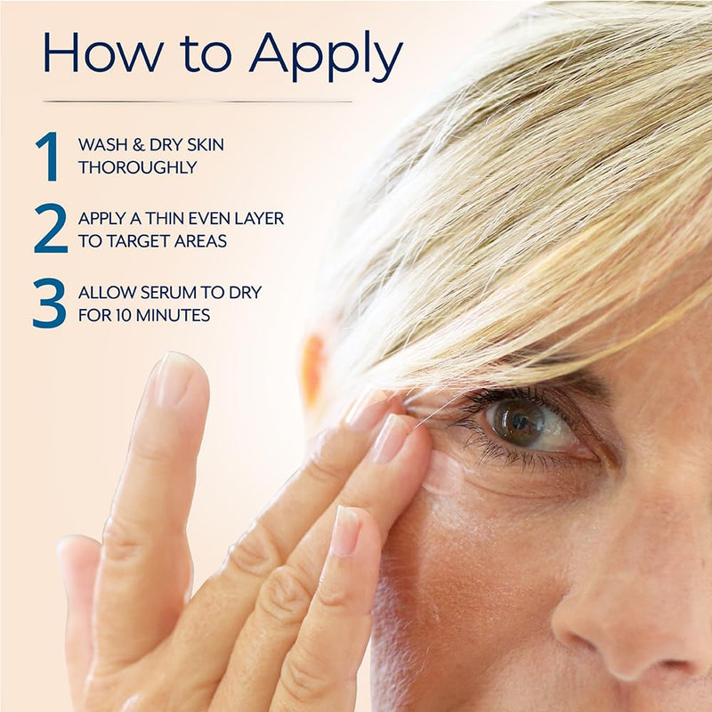 [Australia] - Plexaderm Rapid Reduction Eye Serum - Advanced Formula Anti Aging Visibly Reduces Under-Eye Bags, Wrinkles, Dark Circles, Fine Lines & Crow's Feet Instantly Instant Wrinkle Remover for Face 
