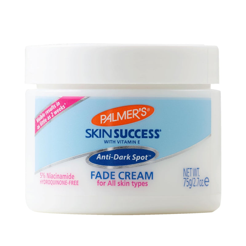 Palmer's Skin Success Anti-Dark Spot Fade Cream with Vitamin E and Niacinamide, for All Skin Types, 2.7 Ounce (Pack of 2)