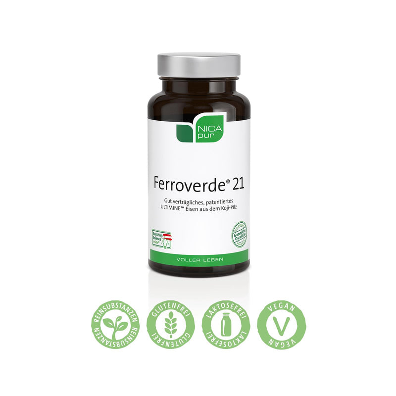 [Australia] - nicapur Ferroverde 21 I iron from a natural source + vitamin C I in high doses 