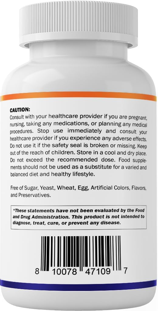 Vitamatic Zinc Quercetin - 120 Vegetarian Capsules - Zinc as Zinc Citrate 30mg & Quercetin Dihydrate 500 mg per Serving - Immune Support