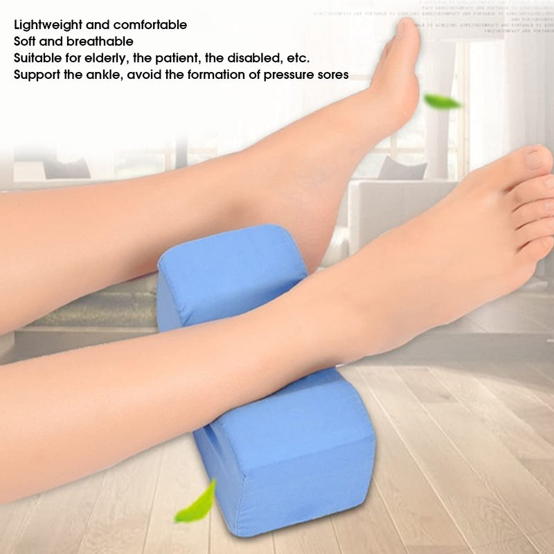 FILFEEL 2pcs Ankle Cushion Foot Pillow AntiBedsore Leg Rest Cushion Sponge Leg Positioning Cushion, Provides Knee, Leg, Arm and Ankle Support