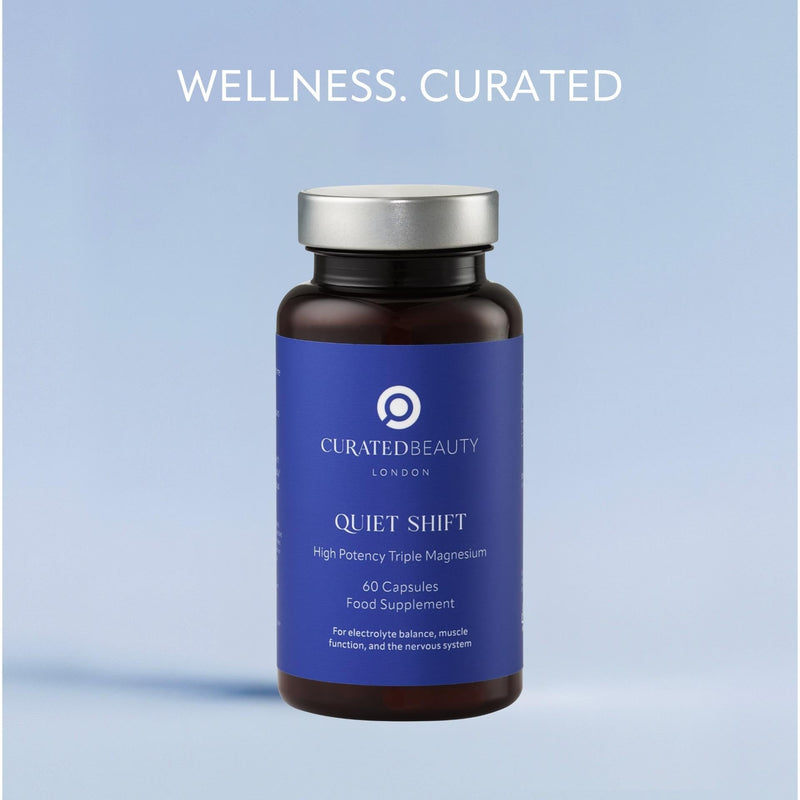High Strength Magnesium, 60 Capsules (2-Month Supply). Universal Beauty Awards 2026 Winner. Formulated to Support Relaxation and Overall Wellbeing, Quiet Shift.