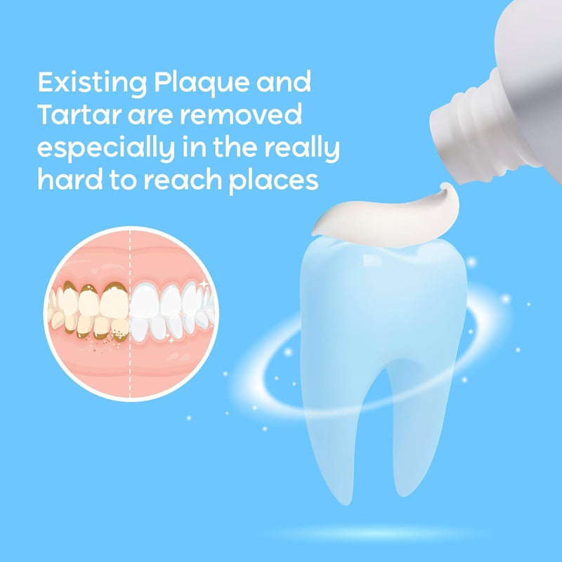 Plaque & Tartar Remover Toothpaste for Teeth: Removes Plaque & Controls Tartar Build-up - Long-Lasting Fresh Breath, Deep Cleansing & Gum-Friendly Formula (Wintergreen) Wintergreen