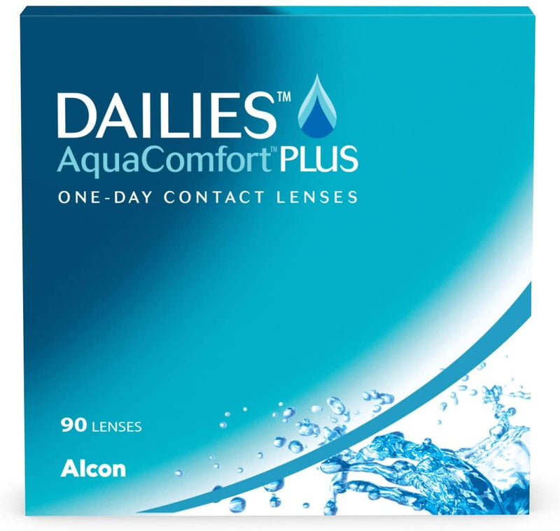 [Australia] - Dailies AquaComfort Plus daily lenses soft, 90 pieces, BC 8.7 mm, DIA 14.0 mm, -2 diopters -2.0 diopters 8.7 millimeters 14.0 millimeters 
