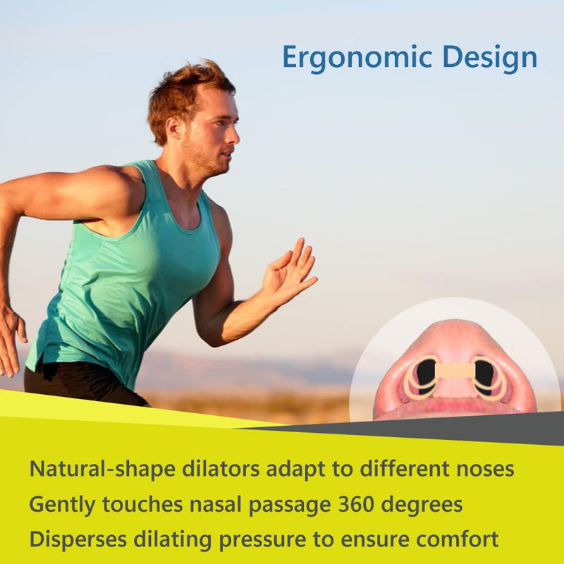 [Australia] - WoodyKnows Racer Nasal Dilator, Model 2024 Standard, improves sports airflow, nasal congestion aid (Trial XS/S/M/L) Trial 