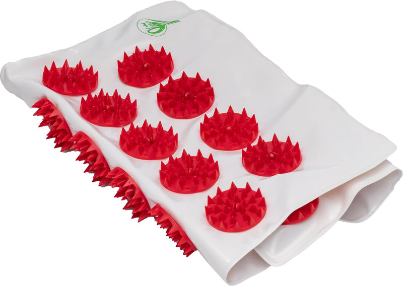 [Australia] - Premium German-Quality Multi-Functional Acupressure Pillow for Neck, Back, Shoulder, Knee & Elbow Pain Relief - 13x18cm Inflatable Kuznetsov Physical & Mental Activity Stimulator & Stress Reliever 