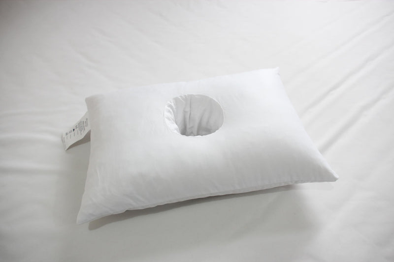 [Australia] - Ear Pillow Designed for Sleeping Comfort with Sore Ear Relief | Specialized for Ear Piercings | Memory Foam Pillow Tailored Chondrodermatitis CNH | Side Sleepers Piercings (White/Cotton, 3 Piece Set) White/Cotton 