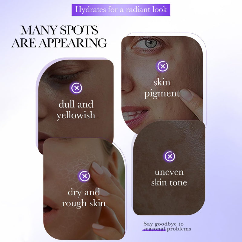 Grospe Grape Seed Face Cream - 1.76oz Anti-Aging Moisturizer with Vitamin E & Hyaluronic Acid, Deep Hydration for Dry Skin, Wrinkle Reducing Night Cream, Non-Greasy Formula for Women & Men