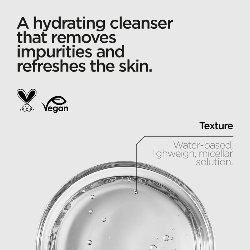 REVOX B77 - Just Hyaluronic Acid 3% Face Wash, 250 ml, Facial Cleanser with Hyaluronic Acid, Hydrating Cleanser, Removes Impurities and Oil Buildup Without Drying, Refreshes Skin, Daily Use