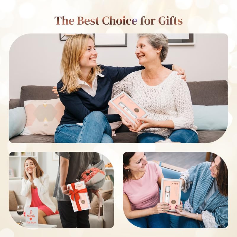 [Australia] - Mini Epilator for Women, Facial Hair Remover for Women 2 in 1, Wireless Electric Facial Shaver Women with LED Light, Hair Removal Device for Face, Armpit, Leg, Arms, Bikini 