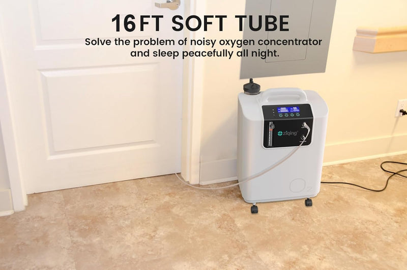 [Australia] - Nasal Cannula for Oxygen Concentrator, 16ft Oxygen Tubing Reusable Soft(Pack of 2) White 2 Pack - 16ft 