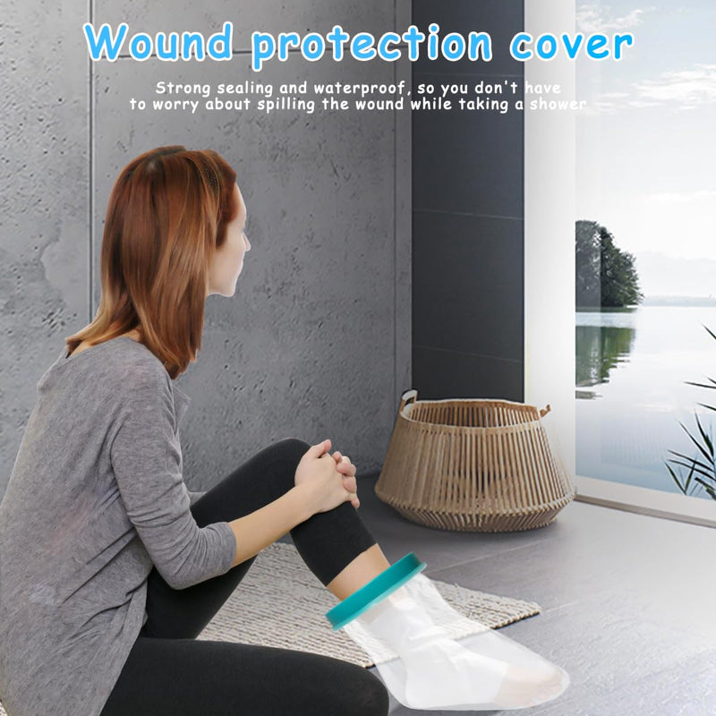 [Australia] - Suevut Cast Protection Waterproof Leg Child/Adult, Medical Consumables for Cast Protection, Shower Protection Leg, Leg Protection When Bathing, Reusable Shower Protection Foot 