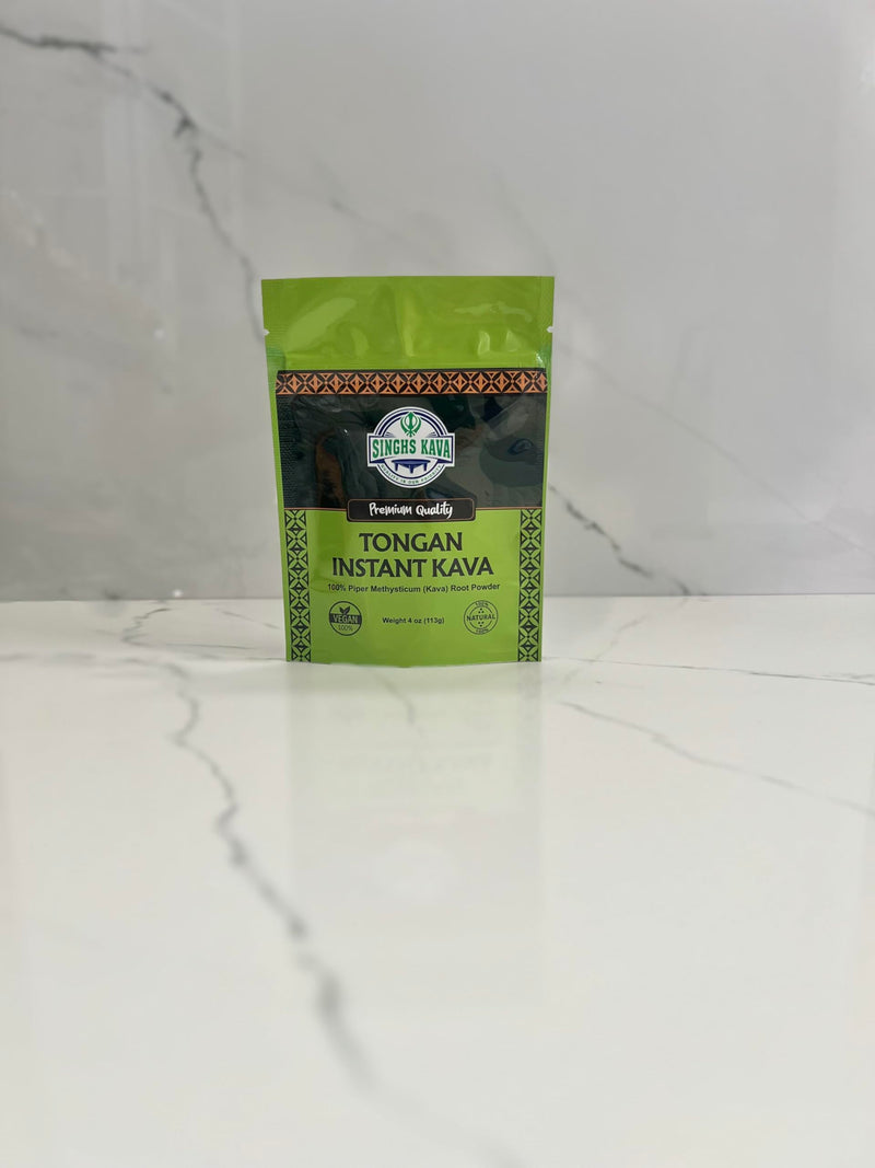 [Australia] - SINGHS Micronized Instant Kava Powder - Tongan Kava, 4 Ounce (Pack of 1), 4.0 Ounce, Pack of 1 (50201700) Original 4 Ounce (Pack of 1) 