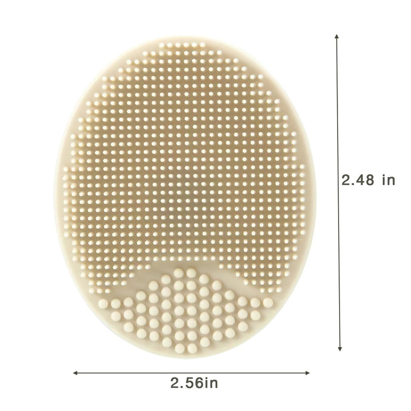 [Australia] - PandaEar 3 Pack Baby Brush and Comb Set Newborn, Silicone Cradle Cap Brush for Babies, Soft Newborn Hair Brush with Soft Goat Bristles, Wooden Toddler Comb Hairbrush Set for Boys and Girls 