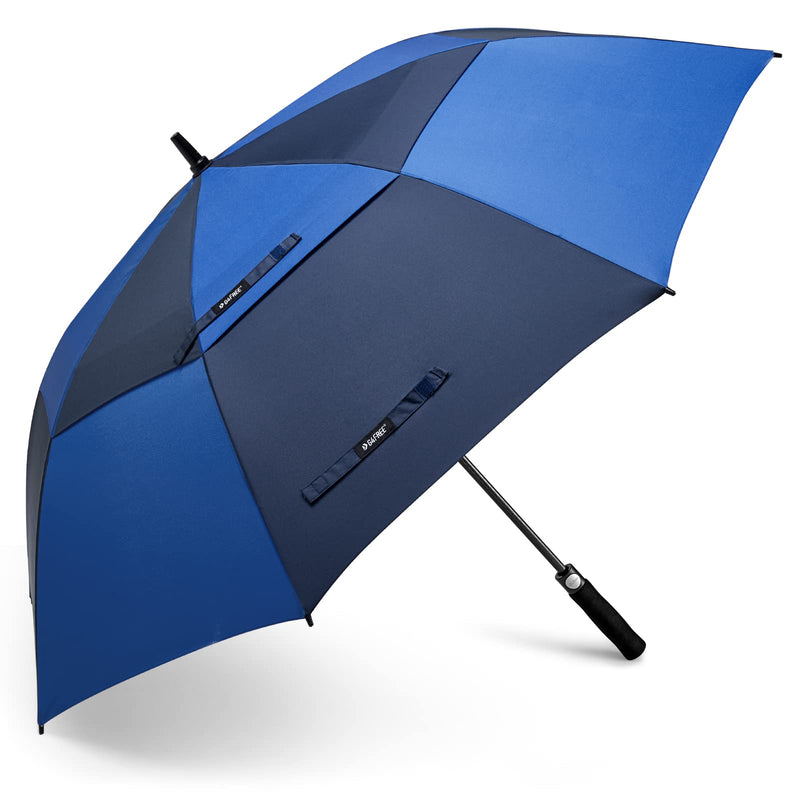 G4Free UPF 50+ UV Protection Sun Umbrella Double Layer and 62 Inch Automatic Open Golf Umbrella Extra Large Bundle