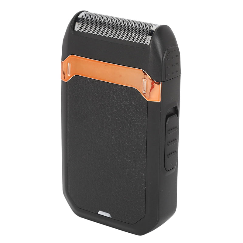 Electric for Men, Rechargeable Reciprocating Electric Shaver Beard Trimmer with Removable Blades, Clean Brush, Portable Travel Electric Beard for Face Care