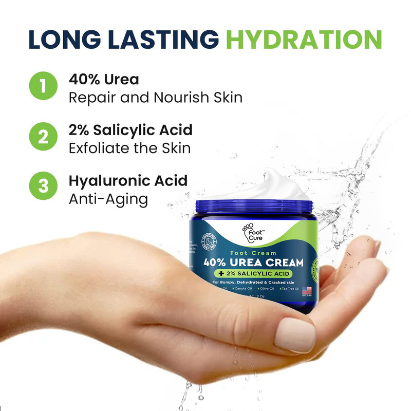 [Australia] - Soothing Lavender Foot Soak with Epsom Salt - Best Toenail Treatment, & Softens Calluses - Soothes Sore & Tired Feet, Moisturizing Athletes Foot Care For Dry Cracked Feet Cream 