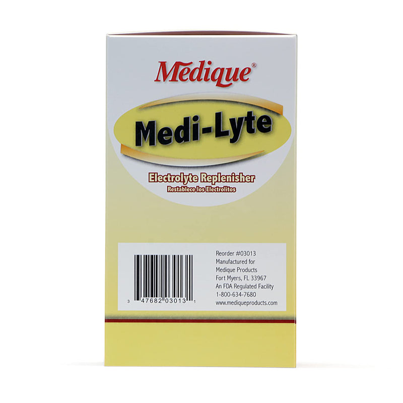 [Australia] - Medique Medi-Lyte Electrolyte Replenisher, Fast Relief from Heat, Stress, Fatigue, and Muscle Cramping, Easy to Swallow Tablets, 500 Tablets (250 x 2) 500 Count (Pack of 1) 