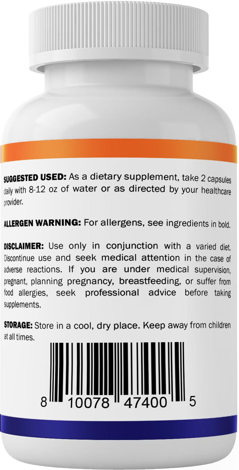 Vitamatic Magnesium Aspartate 400mg per Serving - 90 Vegetarian Capsules - Added B6 for Maximum Absorption - Supports Muscle, Joint, and Heart Health*