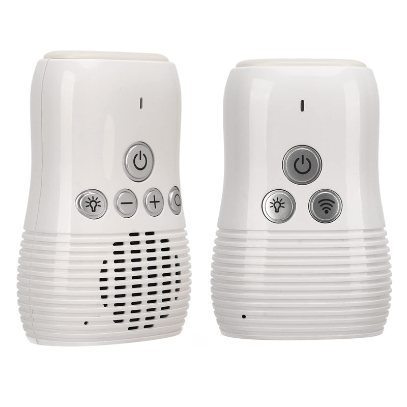 [Australia] - Baby Monitor, Audio Baby Monitor ABS White Two Way Intercom for Baby Room (US Plug) 