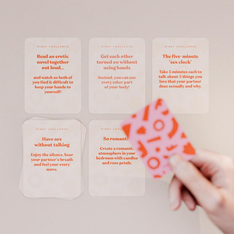 Lovebox 30 Days of Kinky Challenges: Couples Card Game for Intimacy and Exploration | Perfect Valentine’s Day Gift | Girlfriend, Boyfriend, Newlywed, Wife or Husband.