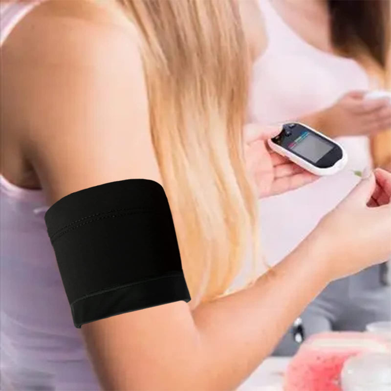 [Australia] - Diabetic Sensor Armband - Fits All CGM Devices - Protects Insulin Pod During Exercise - Sweatproof、Refreshing、 Breathable，Omnipod Dexcom Replaces Adhesive Patches (M 27-29.5CM) M 27-29.5CM 