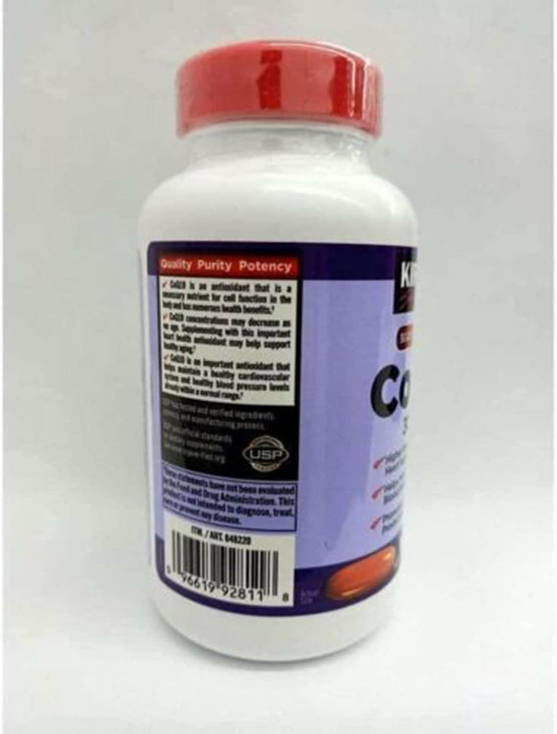 [Australia] - Kirkland Signature CoQ10 300mg 100 Softgels 100 Count (Pack of 1) 