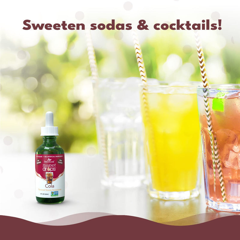 [Australia] - Sweet Leaf Wisdom Stevia Cola Lq 2 oz (SWCLRCOLA) 