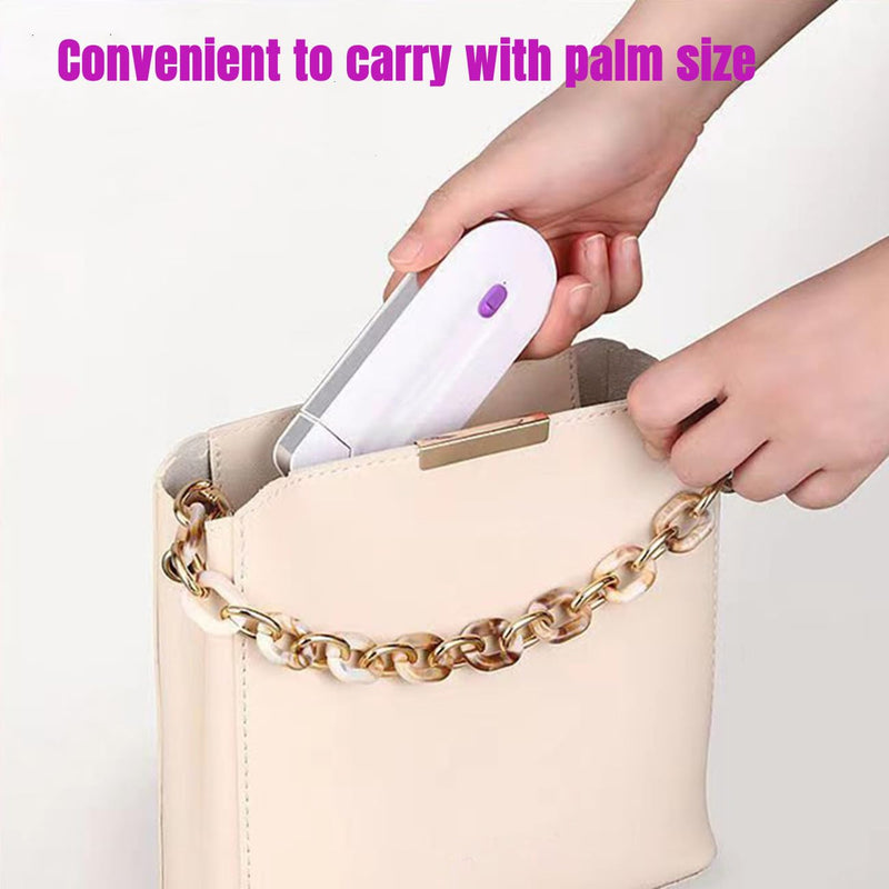 [Australia] - COJJ Silky Smooth Hair Eraser Painless Hair Removal, Professional Painless Hair Remover for Wommen, Laser Touch USB Rechargeable Epilator Remover, Apply to Any Part of The Body (1pcs) 
