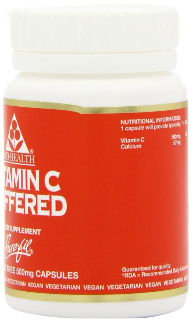 Bio-Health 500mg Buffered Vitamin C - Pack of 60 Capsules