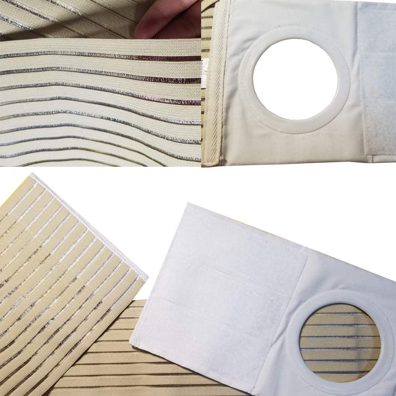 [Australia] - SUPVOX Ostomy Support Belt Elastic Hernia Band Breathable Belly Band for Man Woman Colostomy Abdominal Support 