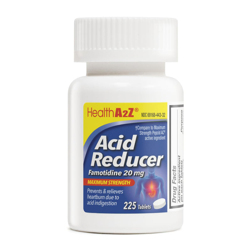 [Australia] - HealthA2Z¬Æ Acid Reducer | Famotidine 20mg | Maximum Strength | Relief from Heart Burn Due to Acid Indigestion (225 Tablets (Pack of 1)) 225 Tablets (Pack of 1) 