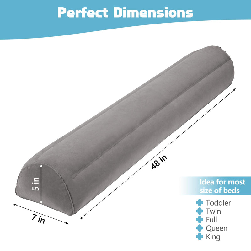 [Australia] - 2Pack Travel Bed Rails for Toddlers | Non-Slip Soft Flocking Portable Inflatable Bed Rails for Toddlers | Travel Toddler Bed Rail for Full, Queen, King Size Beds | Portable Bed Rail for Travel 