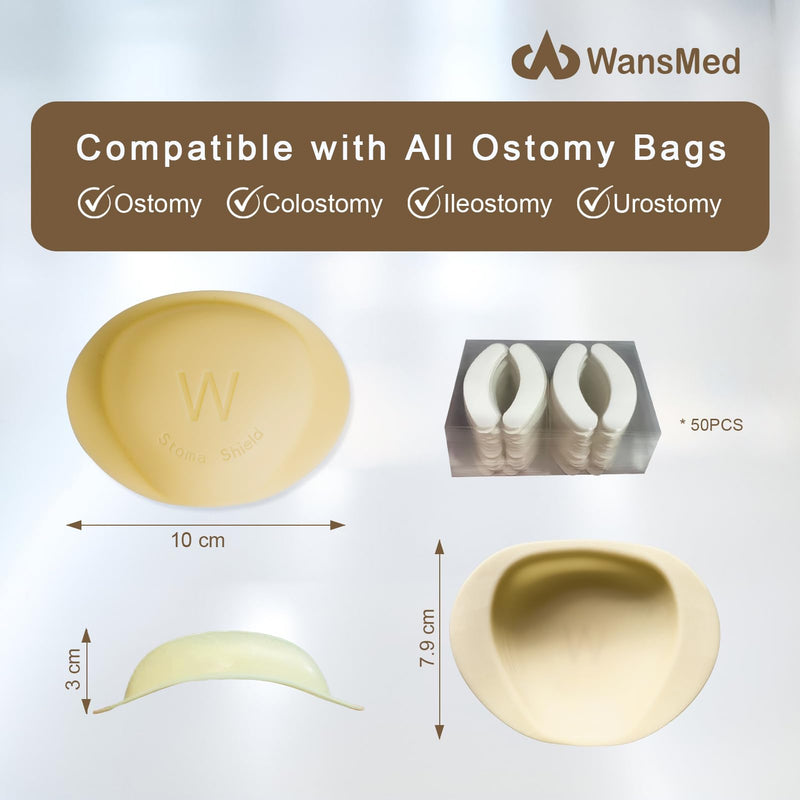 [Australia] - Stoma Guard and 50 Pairs of Stickers | Ultimate Protection for Your Ostomy Bag 