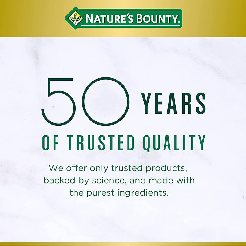 Nature's Bounty Vitamin C + Rose Hips, Immune Support, 1000mg, Coated Caplets, 100 Ct - Pack of 2