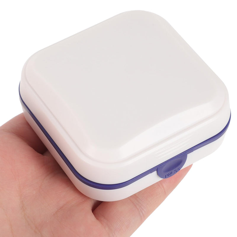 Healvian Portable Hearing Aid Case Small Hard Box with Anti-Mold Shockproof Protection for Hearing Aid Storage and Travel