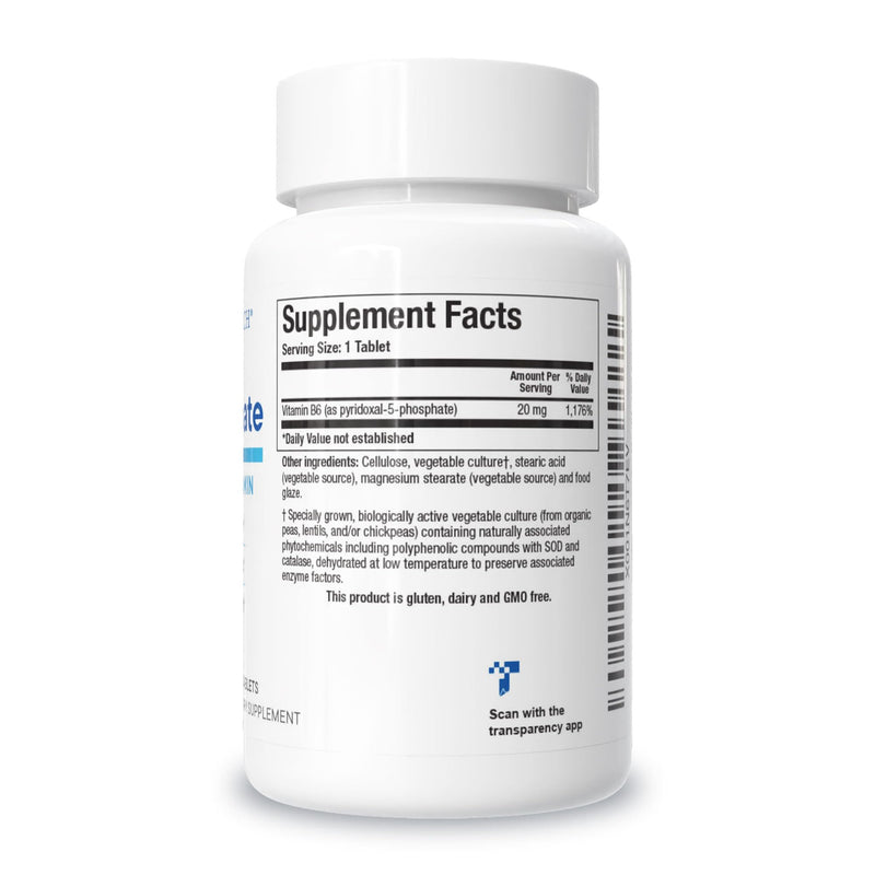 BIOTICS RESEARCH B6 Phosphate Biologically Active Form of Vitamin B6 (pyridoxal-5-phosphate), Supports Immune Function, Metabolism, Cardiovascular Health 100 Tablets