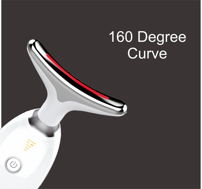 Face and Neck Tool, Gentle Beauty Roller for Daily Skincare Routine, Facial Roller for Smooth & Skin, White(Colour)