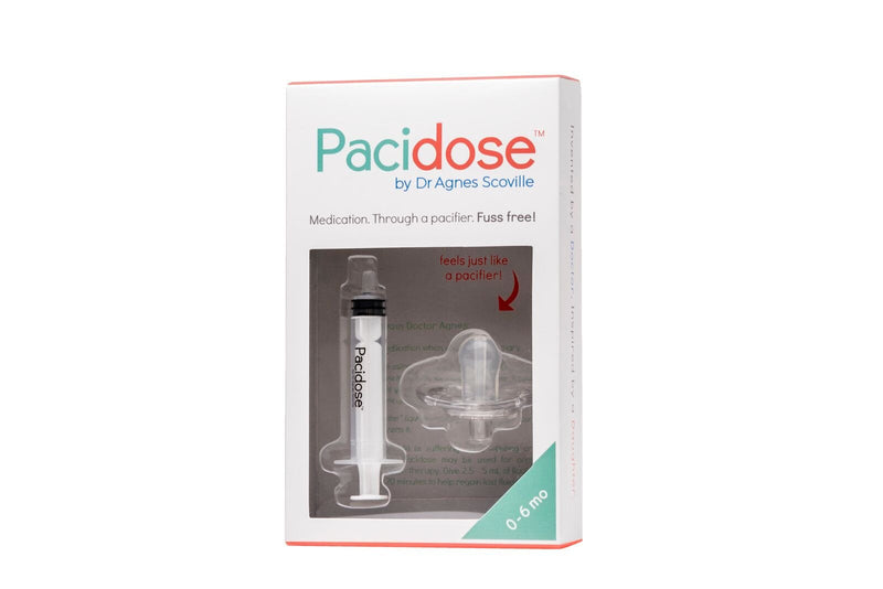 [Australia] - Pacifier Liquid Medicine Dispenser with Oral Syringe | Newborn Baby | 0-6 Months 