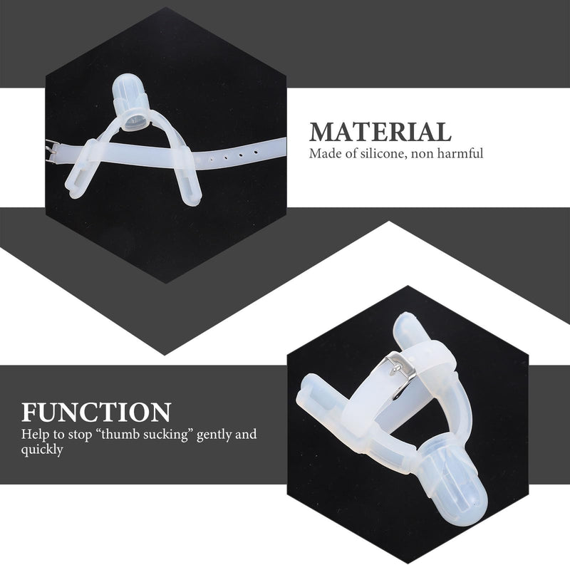 [Australia] - Thumb Sucking Stop: Children Finger Guard Thumb Sucking Treatment Wristband Silicone for 1-5 Years Baby Kids Toddler 
