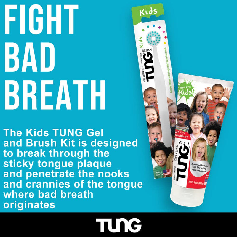 [Australia] - Tongue Cleaner for Kids, Childs Tongue Scraper, Kids Tongue Brush, Children’s Tongue Cleaner Brush, Tongue Scrubber, Made in America, Set of 2 2 Count (Pack of 2) 