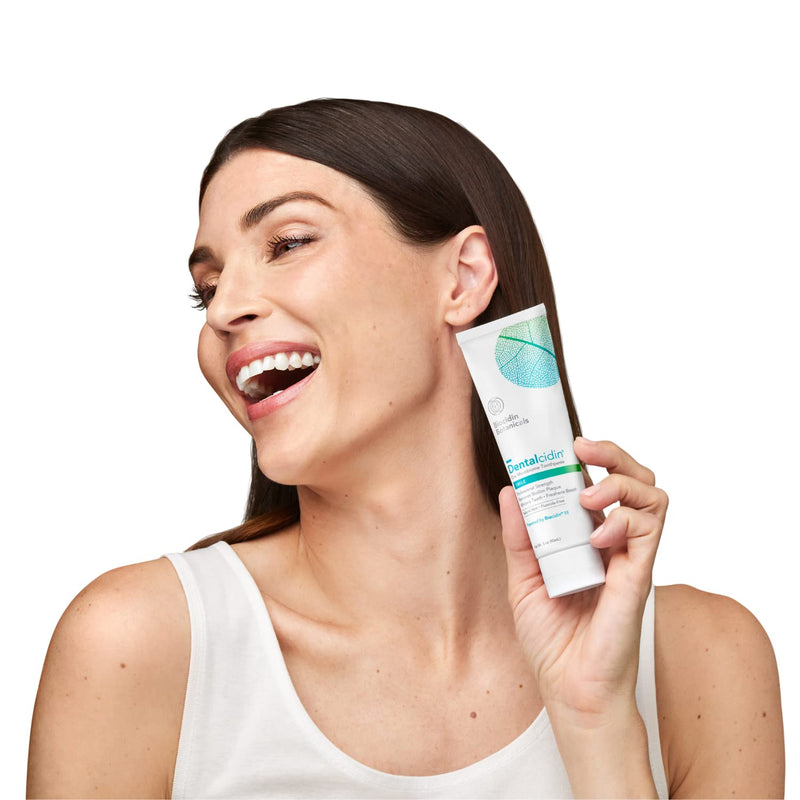 [Australia] - Biocidin Dentalcidin Fluoride Free Teeth Whitening Toothpaste for Adults - Plant-Based Toothpaste - Promote a Healthy Oral Microbiome, Remove Biofilm Plaque (3 Oz) Dentalcidin Toothpaste 